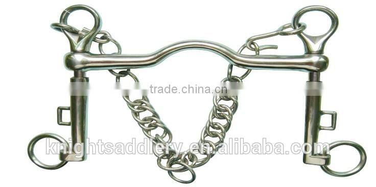 SS Cambridge Weymouth Bit With Sliding Cheeks