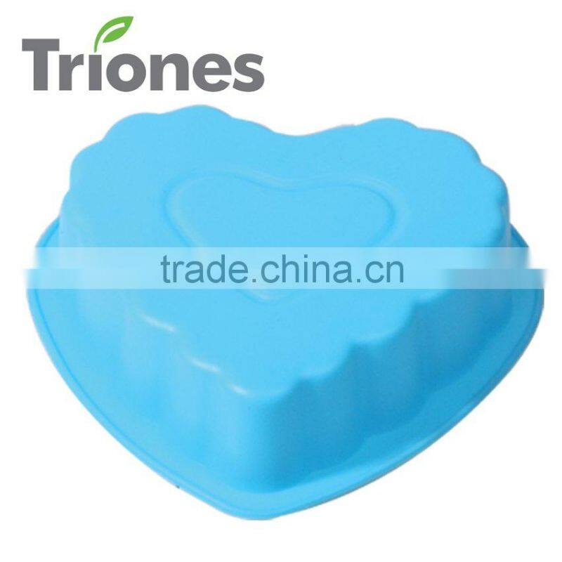 Silicone Mircowave Heart Shape Cake Mould(TR-SC008)