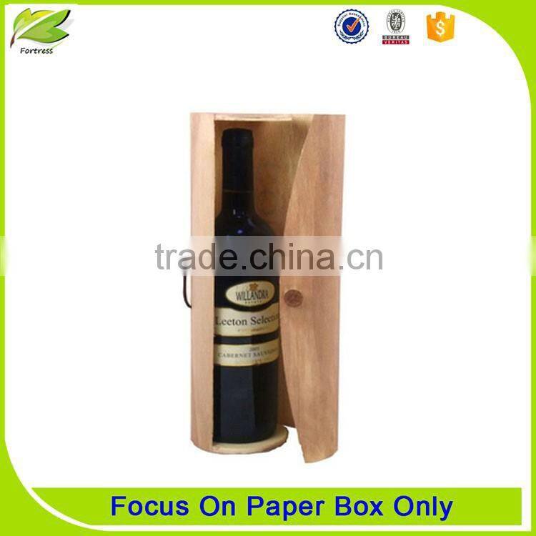 Factory directly recycled kraft wine packaging box