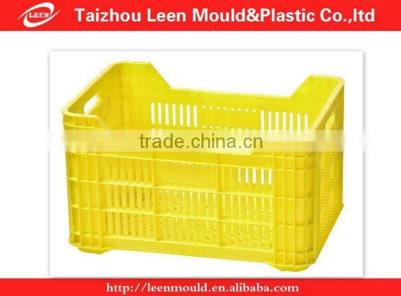 Taizhou High Quality Injection Plastic Box Mould,Plastic Fruit Crate Mould