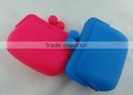 Simple Design Colorful Silicone Purse for Sale