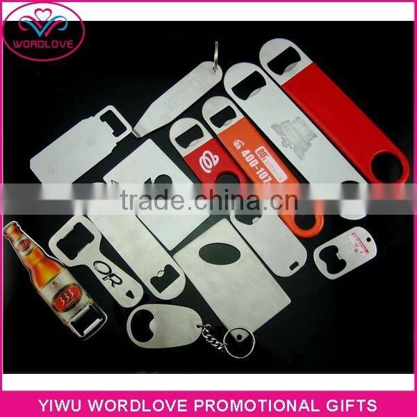 Branded Promotional Metal Bulk Beer Bottle Openers Keychain