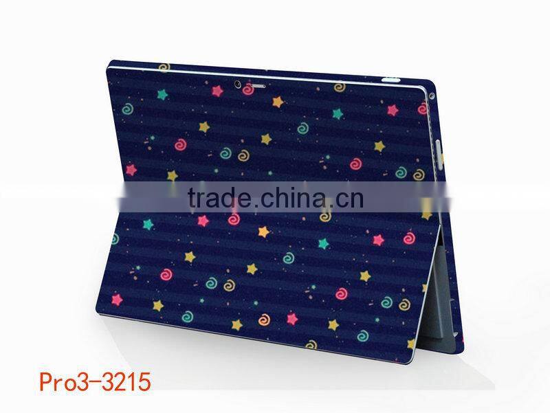 Arabic Number Skin Sticker Decal for Microsoft Surface Pro 3