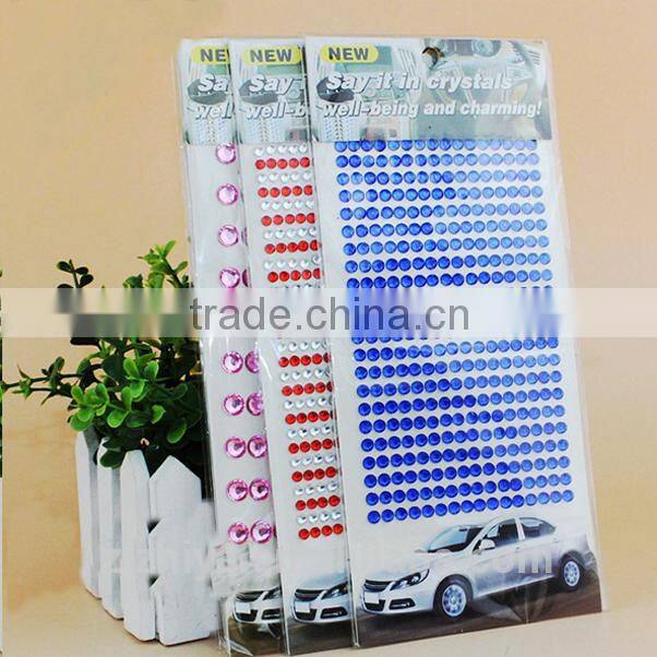 wholesale korean crystal self adhesive rhinestones wholesale