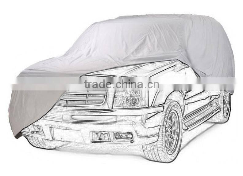 2-sides stretch fabric waterproof car cover