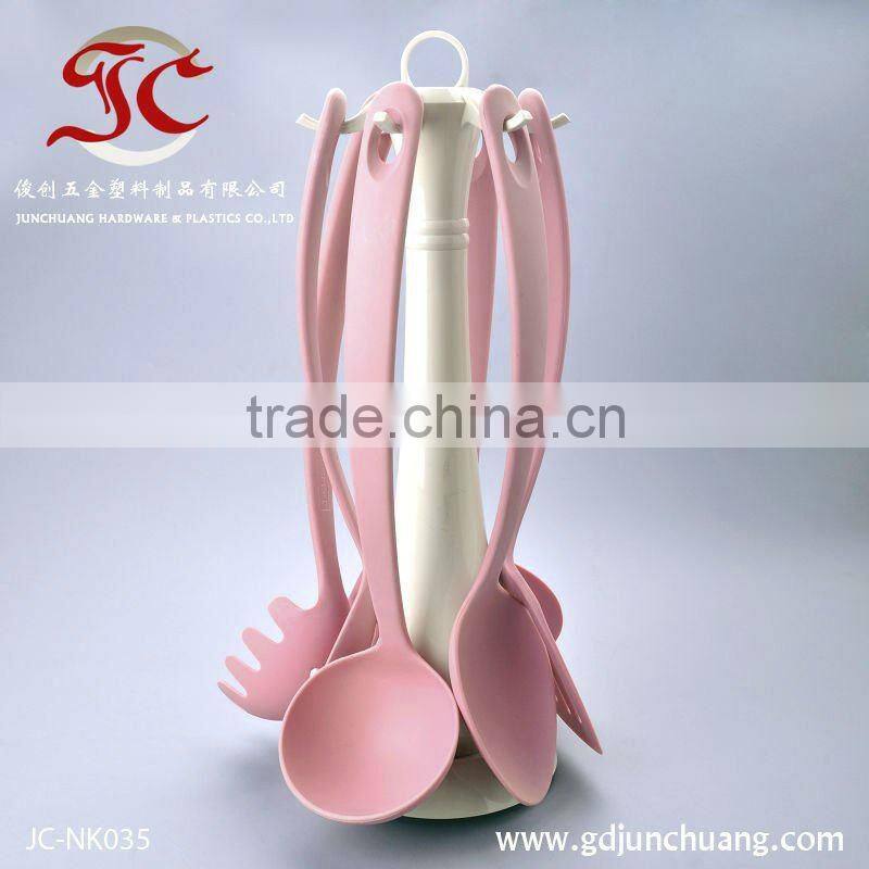Non-toxic material nylon kitchen tool set with holder
