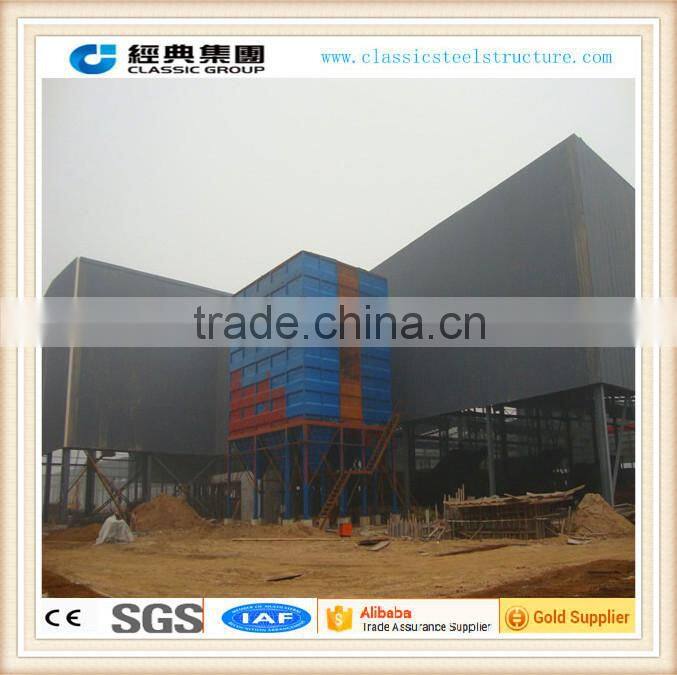 high rise steel structure/Prefabricated light steel structure warehouse