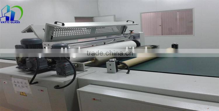 The coated glass switch panel