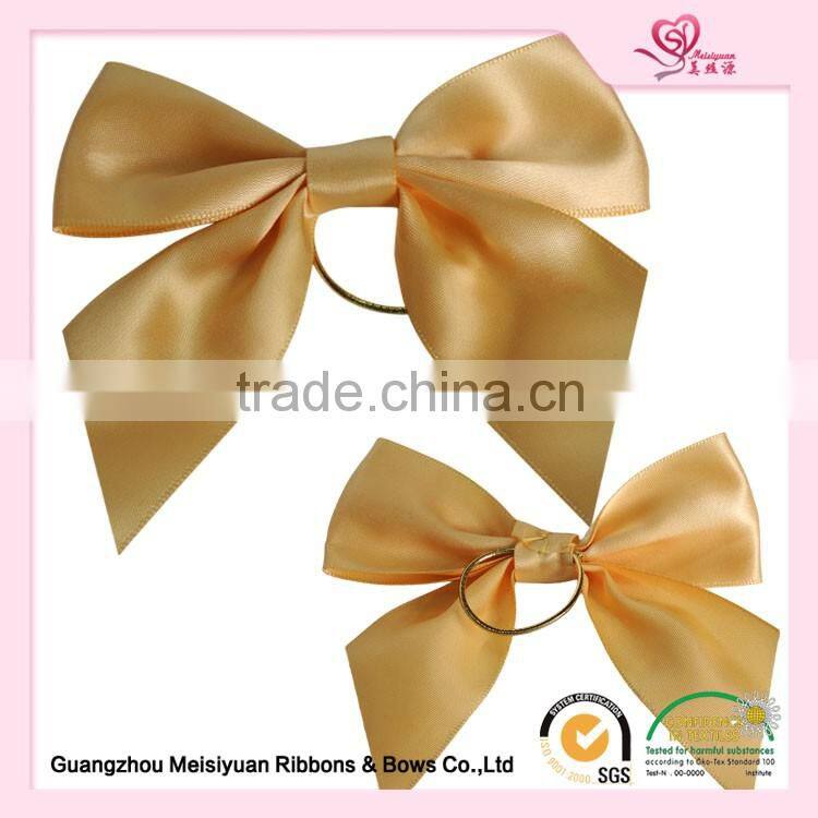 Elastic Satin Ribbon Bow for Perfume Pre Made Bows Perfume Packing Wedding Decor.