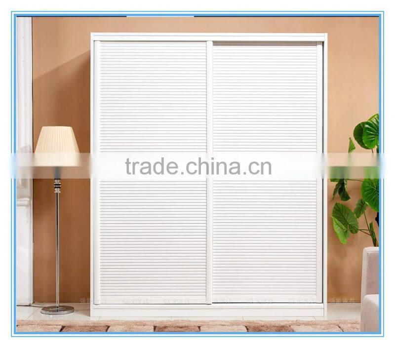 Simple design bedroom furniture wood wardrobe