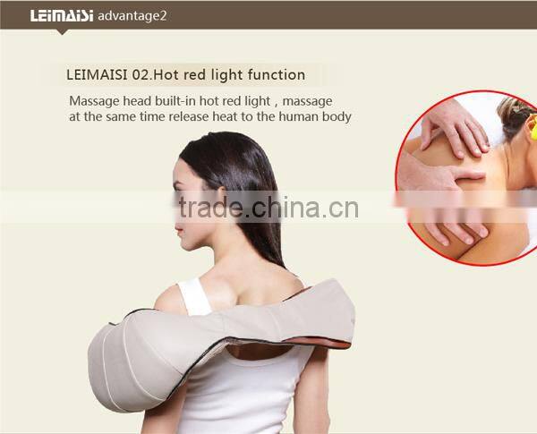 TUV Ruian LEIMAISI PU OEM home kneading body portable massage belt