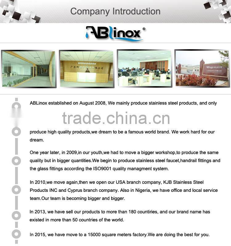 New product stainless steel glass balcony railing