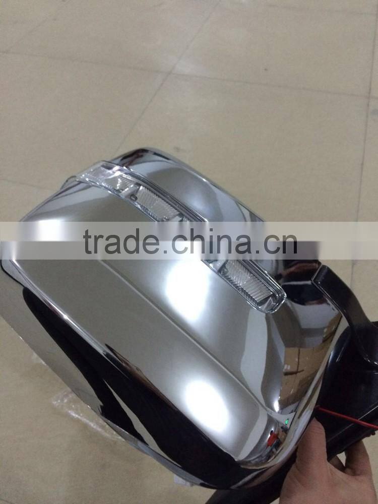 Japanese car Urvan E25 2005-2011 chrome LED outside foldable side rear view mirror
