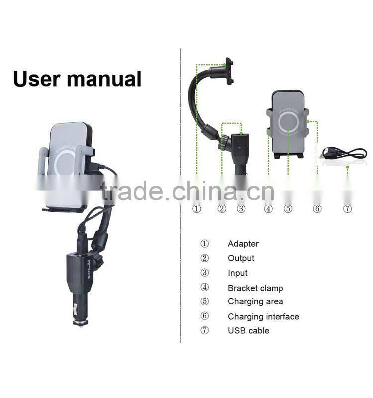 Universal Qi Wireless Power Charging Holder