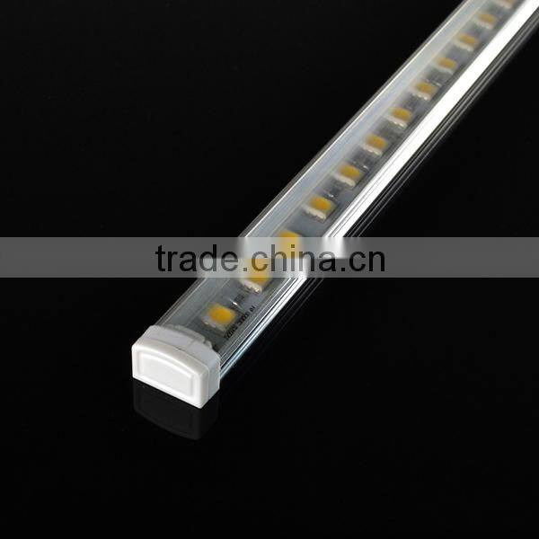 led rigid strip 60leds/m 0.5m/pc 5050 warm white rigid bar led IP20 clear PC cover
