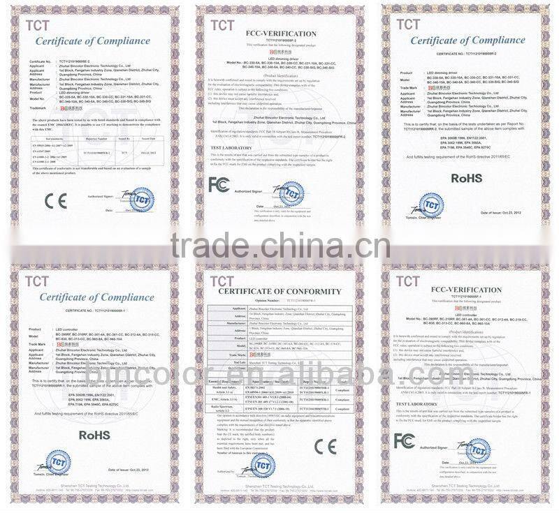 BC-854 Support RJ 45 port DC12-24V 4 Channels rgbw dmx512 decoder