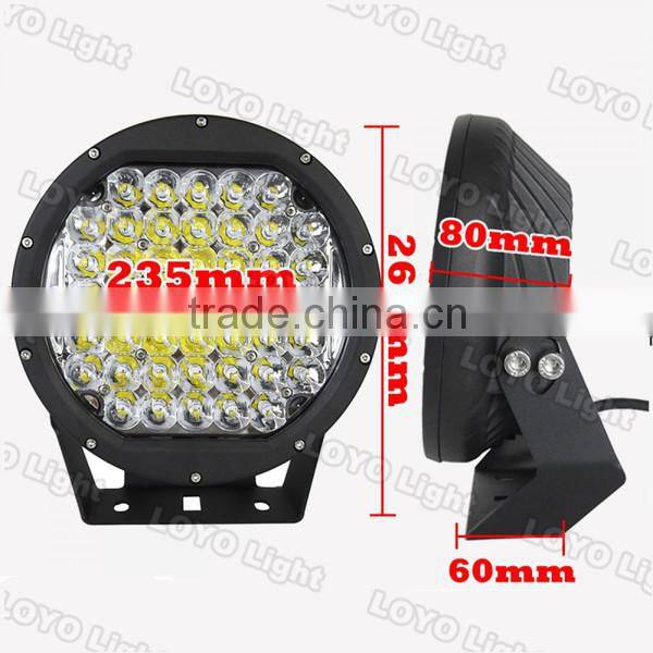 Car parts!! ATV 4x4 Accessories 10 inch 225w RED Led Round Driving light , LED offroad led driving spot light