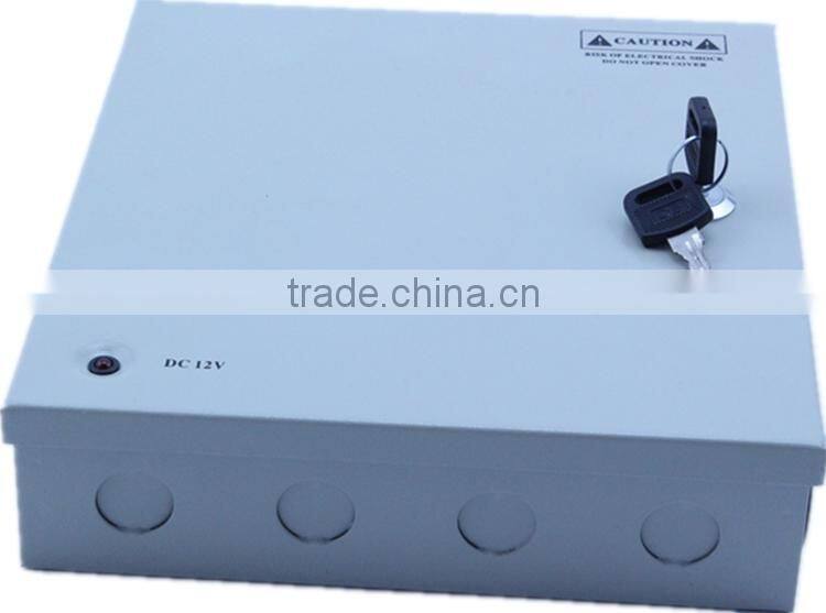 Factory proce CE approved 12V 5A CCTV power supply 4channels