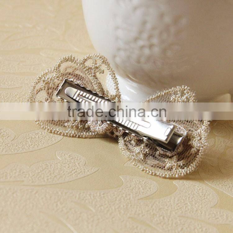 MYLOVE MLFJ122 original hair accessory lace bow barrette