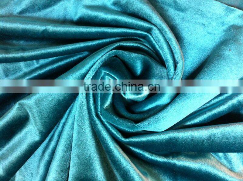 PD shiny KS velour for curtain