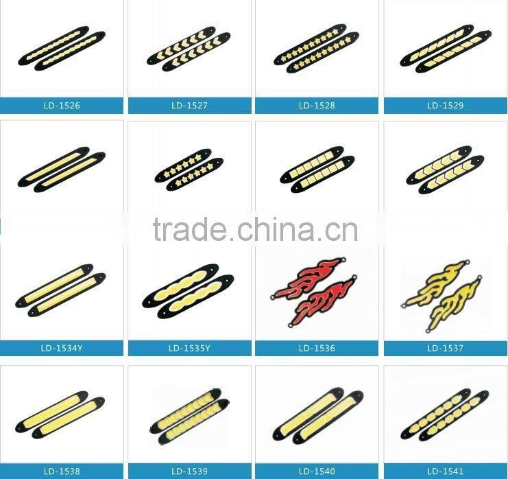 car accessories Flip chips 12v Daytime Running Light cob drl