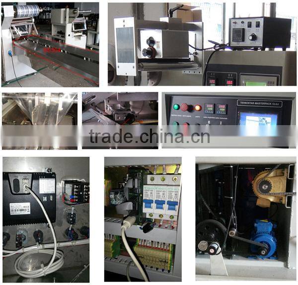 Diposable spoons wrapping machine, packaging machinery for plastic spoons, tissue and spoon packing machine