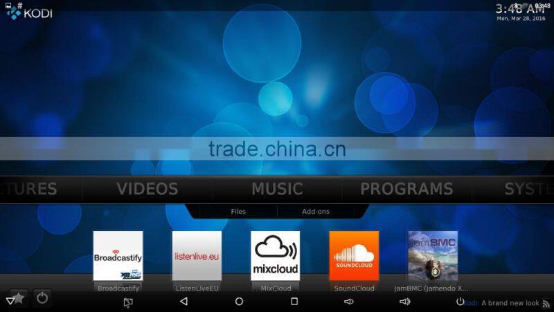 Bluetooth4.0 Media Player Android TV Box AmlogicS905 OTT Smart TV Box