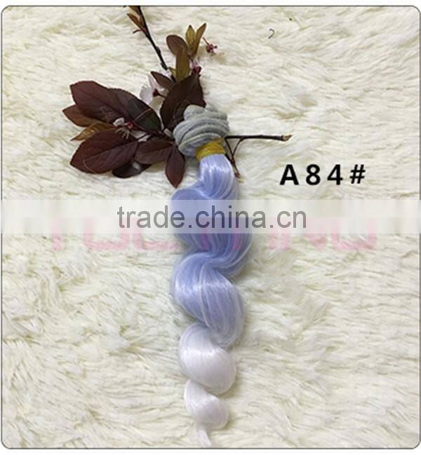 Hotsale Natural Brown Curly Hair Weave for Braiding