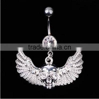 Acrylic belly navel piercings flower fleshed color navel ring make navel belly button rings