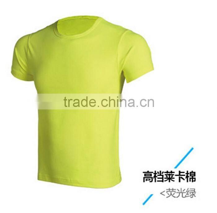 2016 2016 new design summer short sleeve black mens cotton lycra t-shirts