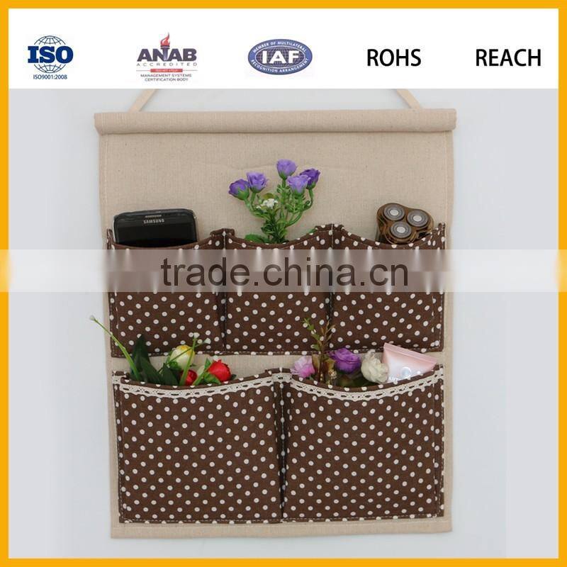 Wall Door Cloth Colorful Hanging Storage Bags Case Pocket Home Organization