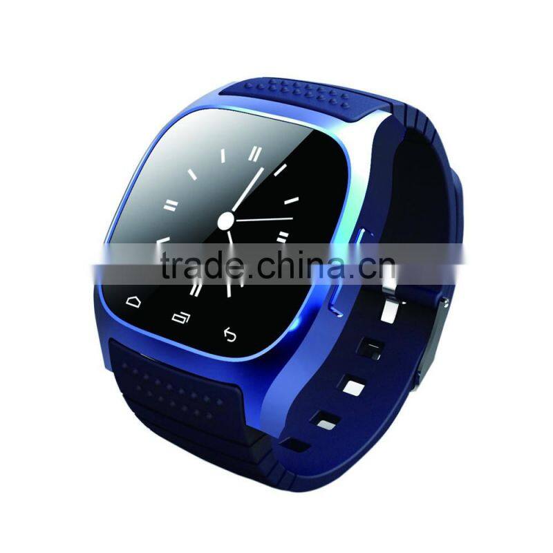 2016 populart Stainless steel china smart watch GV18 GV08 M26 smart watch