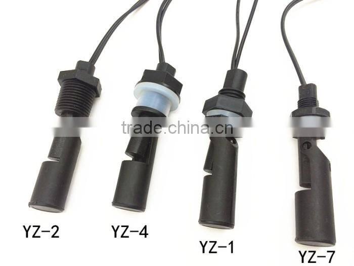 side mounted horizontal plastic float type level sensor switch