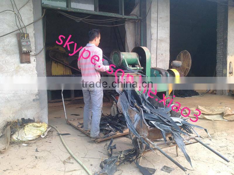 automatic unvulcanized raw rubber steel wire separator machine