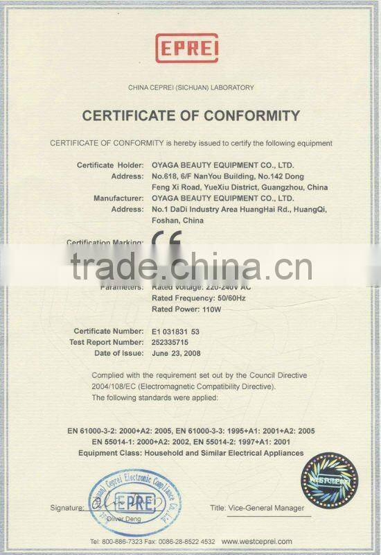 Strong Ultrasonic Body Shaping Equipment with Strong ultrasonic and 40k cavitation head /Vacuum function GS-8.1