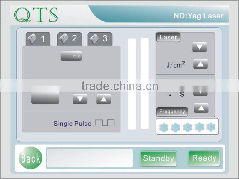 crystal hair treatment high technology long pulse q switched ND: yag laser hair removal machines venus machine