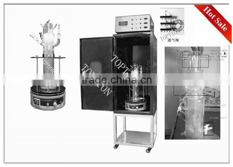 UV TOPT-II 500ml Customized All kinds of Quartz Photochemical Reactor 1000ml TOPT-II Photocatalytic Reactor