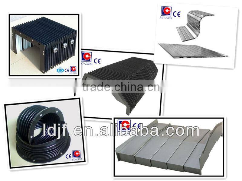 The Good Price Expansion steel Shield Armoured bellow for machine tool