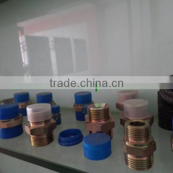 Hose connector for hydraulic hose criping ,excavator parts