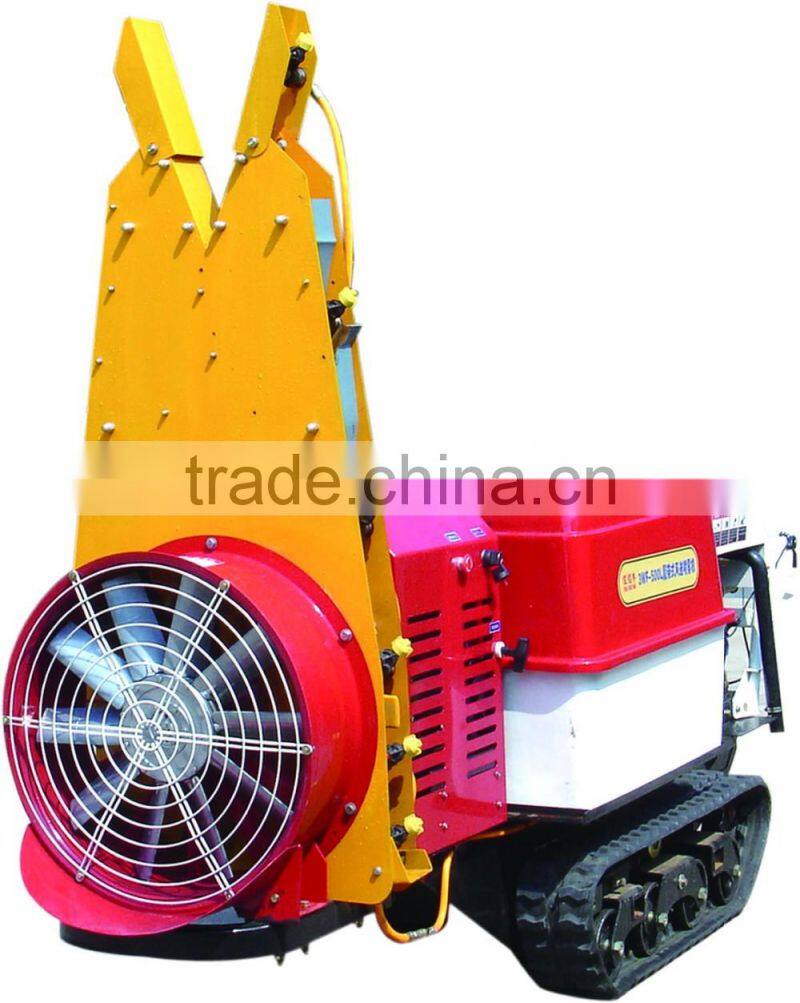 double powered blower type sprayer