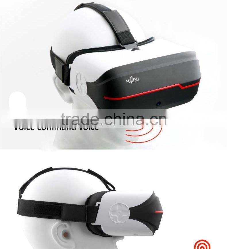 2016 New coming virtual reality 3d vr glasses with headphone