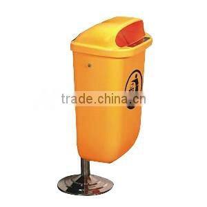 dustbins 50 liter plastic container housekeeper smart trash can
