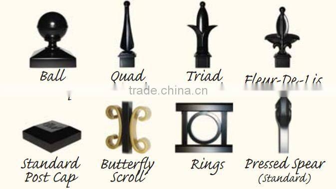 New Design Wrought Iron Railing