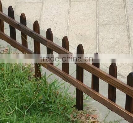 Wood fence