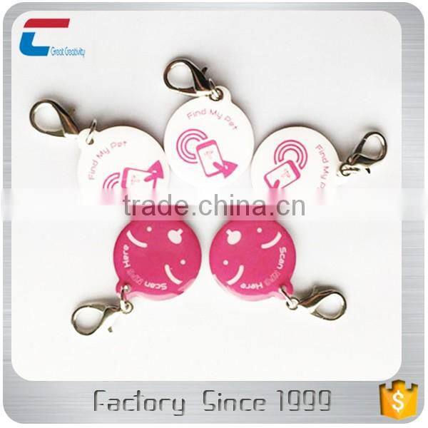 Latest product in China of passive NFC epoxy tag sticker 13.56mhz adhesive RFID tag