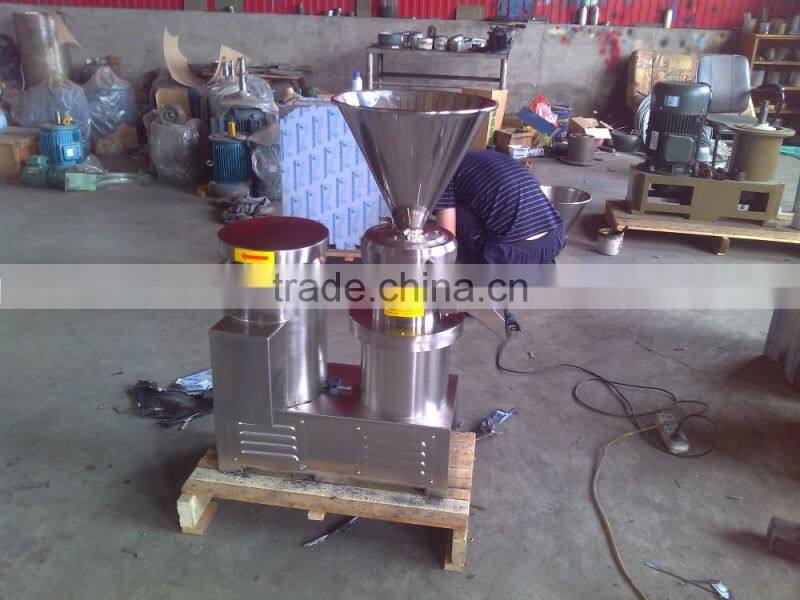 Peanut butter making machine/colloid mill/almond mill for food processing in industry use
