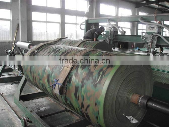 Camouflage tarp for camping and hunting