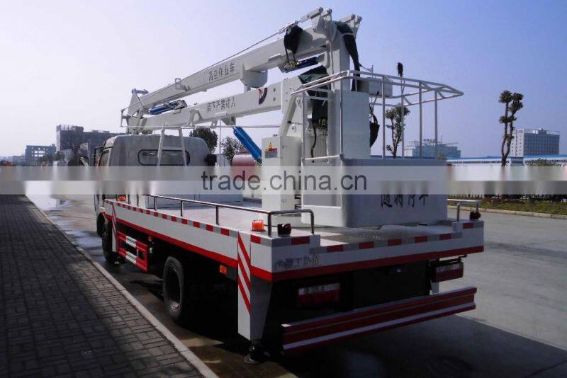 hot selling Dongfeng 16~18m hydraulic aerial work platform from hubei factory
