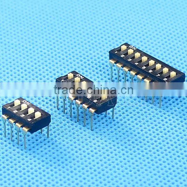 2~12 Position Black Colour Ic Type Tri-State DIP Switch