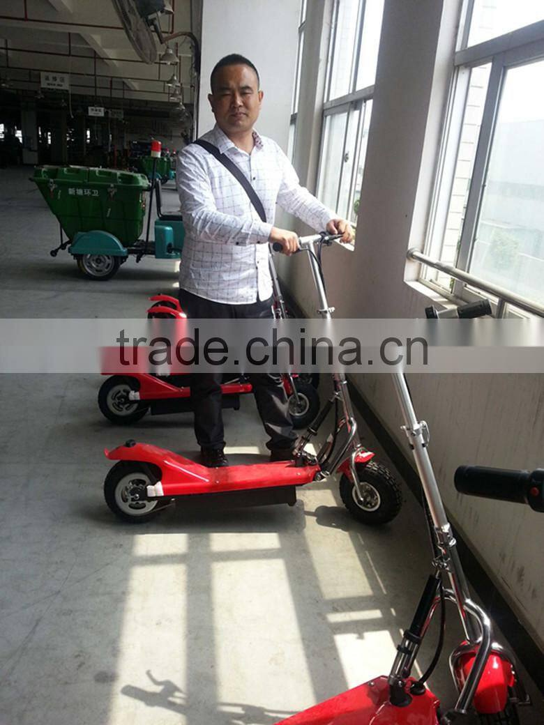 10 inch lead batteries scooter ,two wheel balance folding scooter